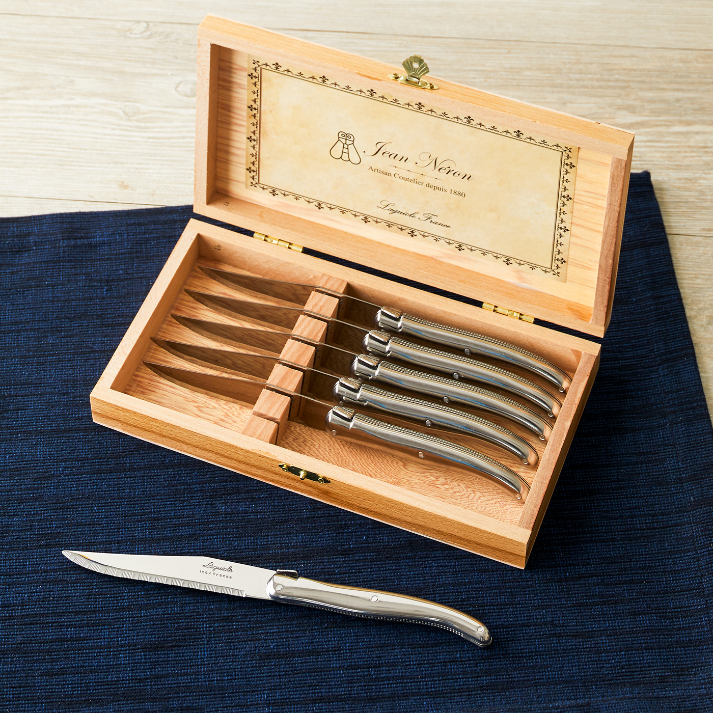 Laguiole Steak Knife Set Kitchen Home Stonewall Kitchen