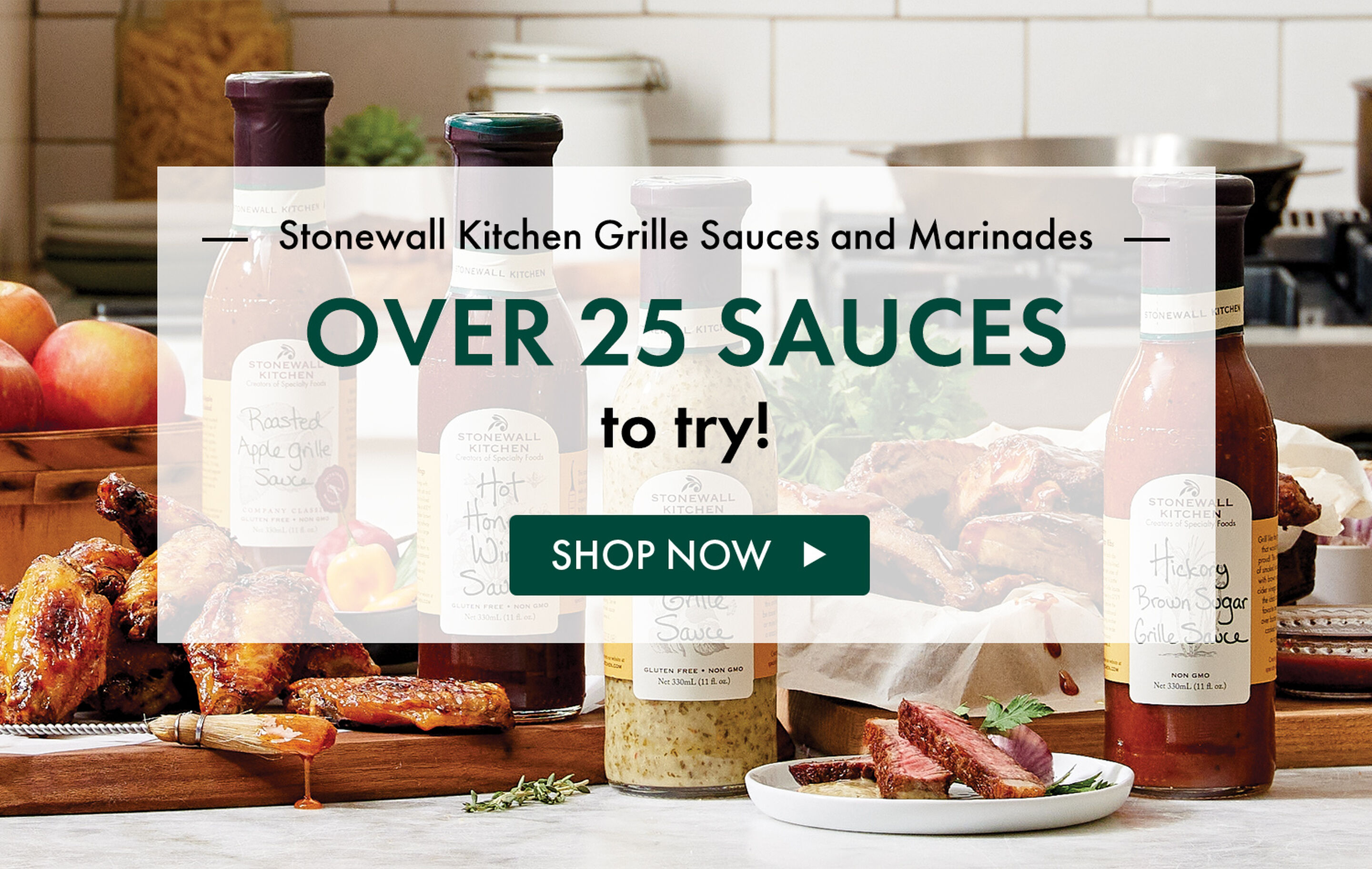 Stonewall Kitchen Grille Sauces and Marinades - Over 25 Sauces to try! - Shop Now