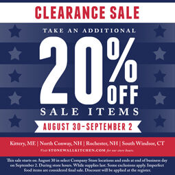 Labor Day Clearance Sale