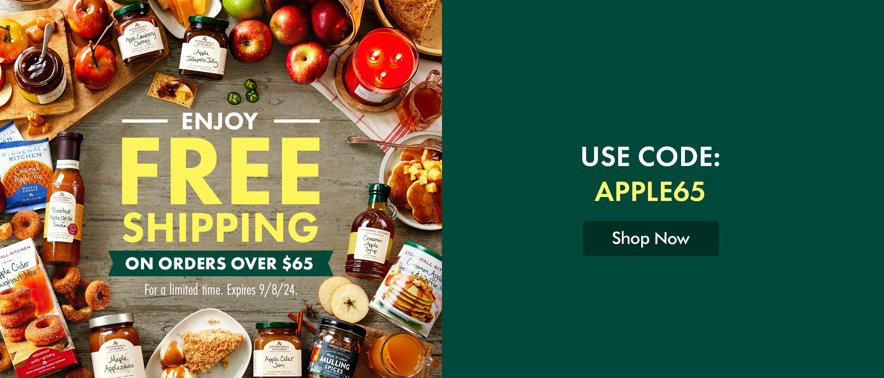 Enjoy Free Shipping on Orders Over $65 for a limited time - expires 9/8/24!