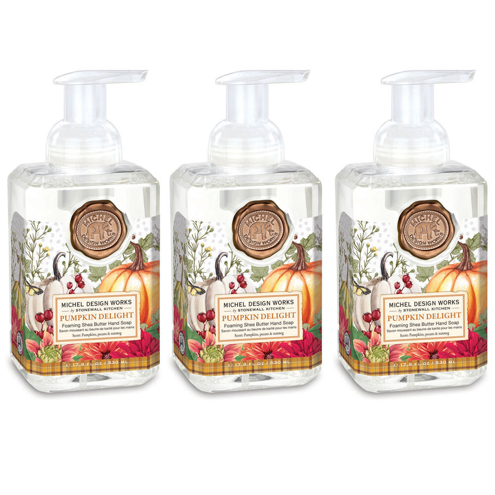 Pumpkin Delight Foaming Hand Soap 3-Pack image number 0