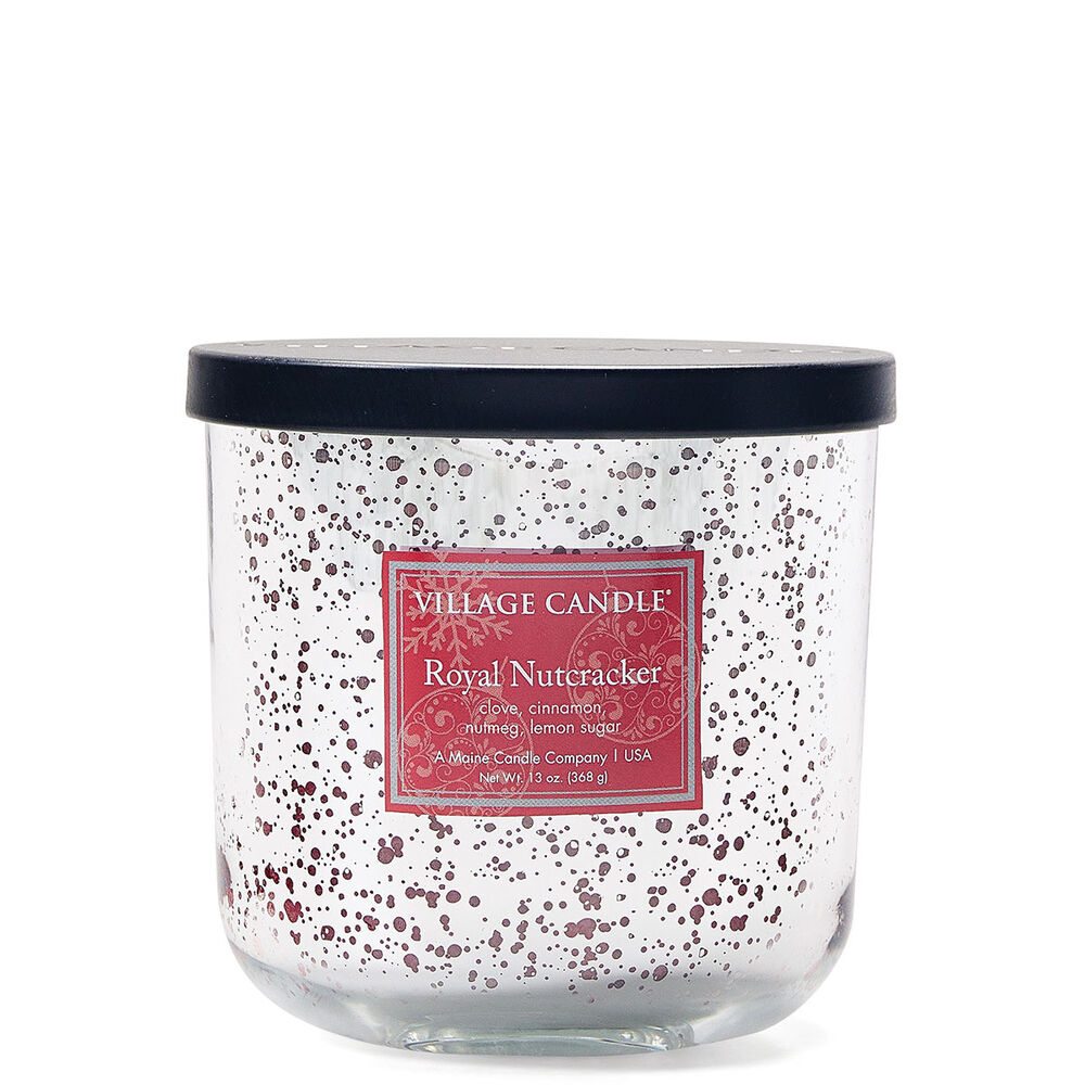 Royal Nutcracker Mercury Glass Candle image number 0