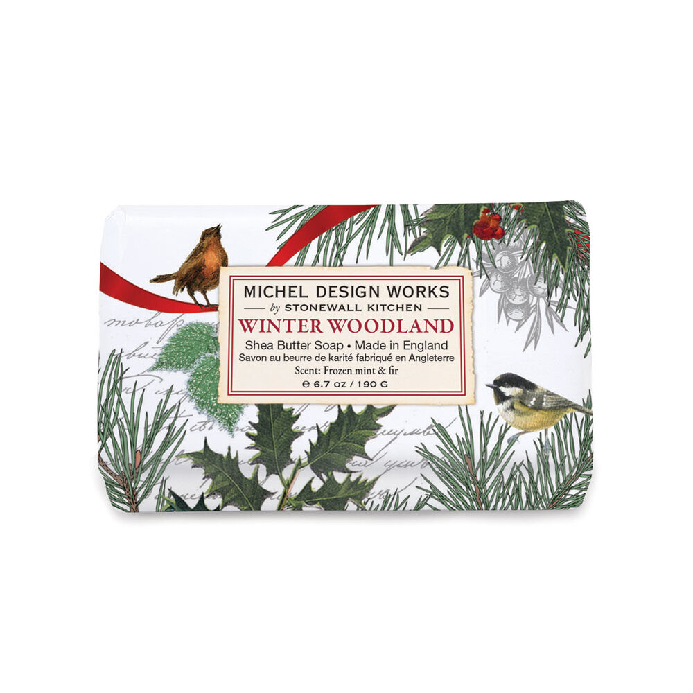 Winter Woodland Medium Bath Soap Bar  image number 0