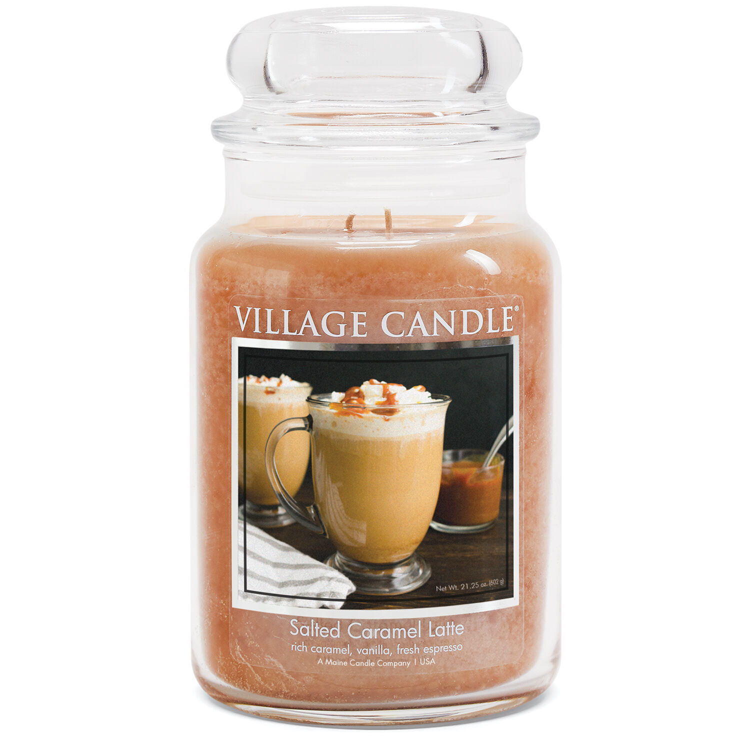 Salted Caramel Latte Candle - Stonewall Kitchen