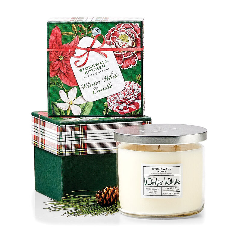 Holiday 2024 Winter White Candle