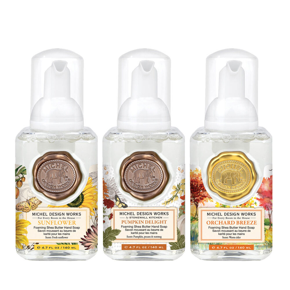 Autumn Delights Mini Foaming Hand Soap Set image number 0