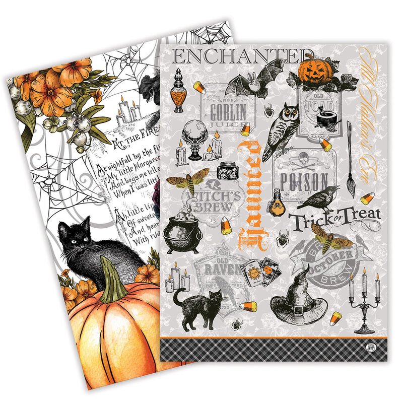 Trick or Treat Kitchen Towels (Set of 2) 