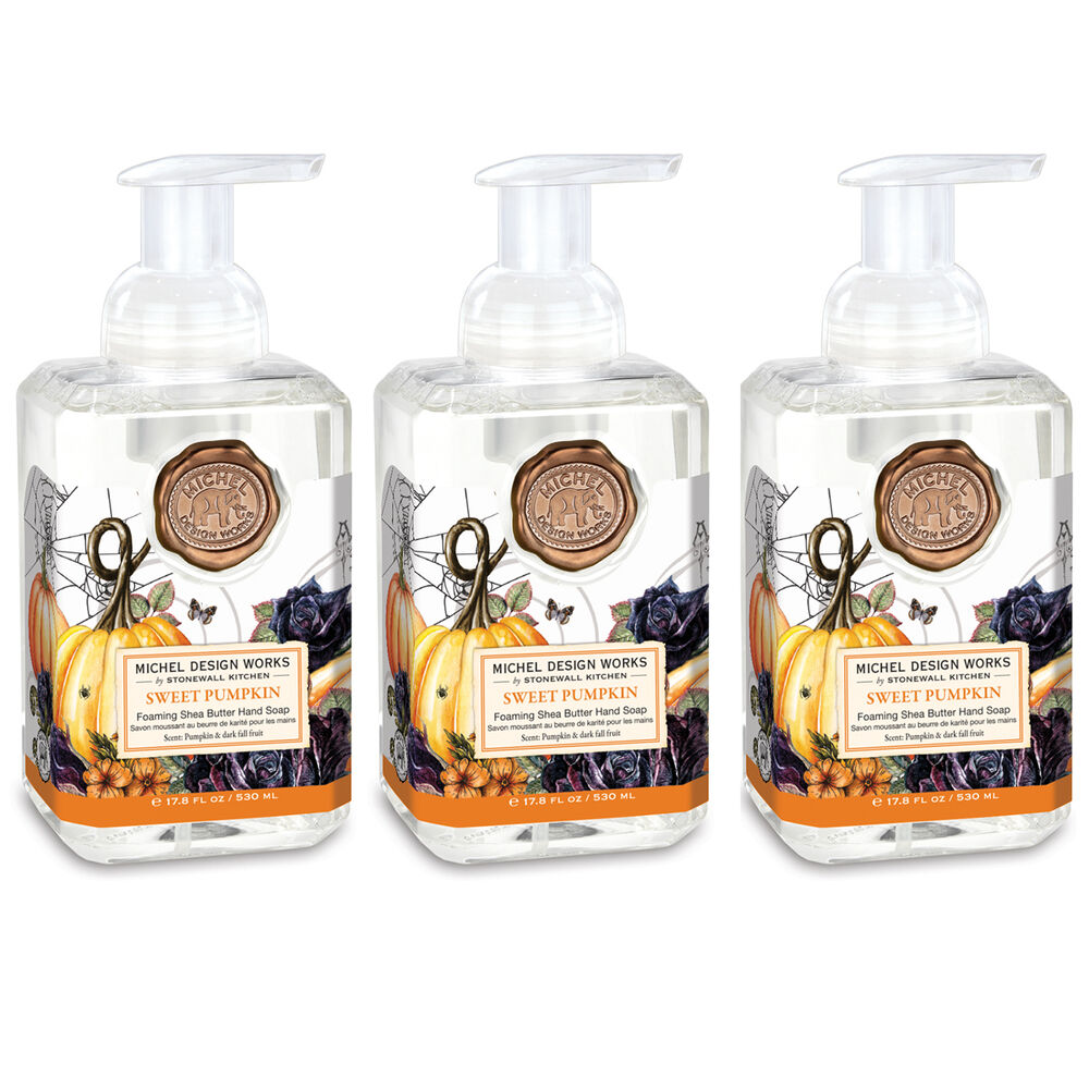 Sweet Pumpkin Foaming Hand Soap 3-Pack image number 0