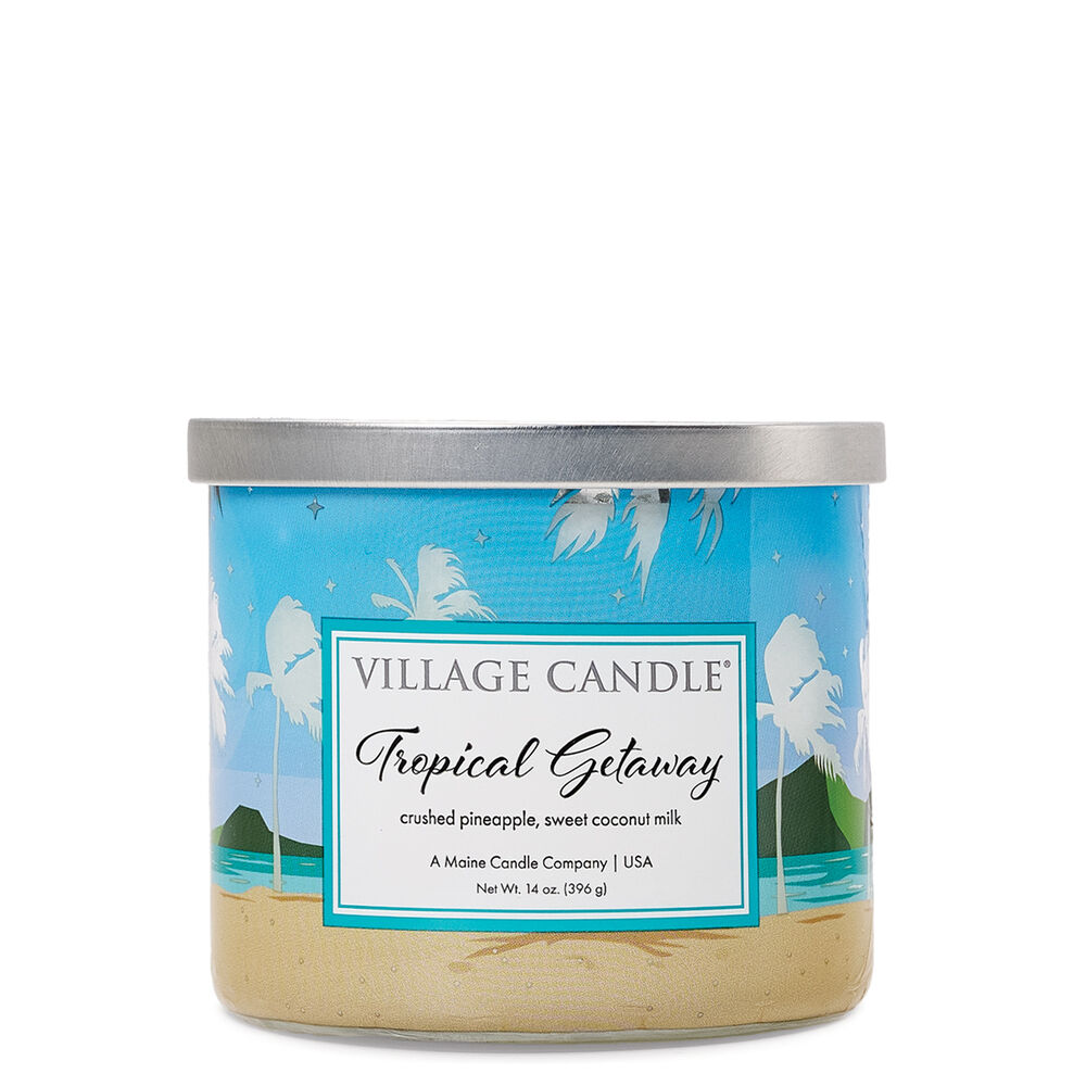 Tropical Getaway Luminary Candle image number 0