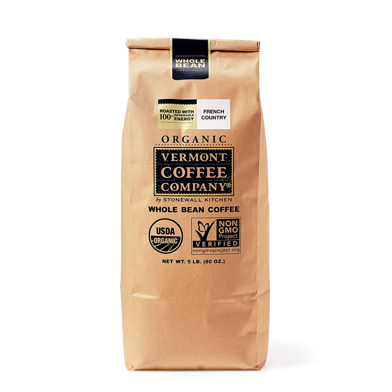 Organic French Country Whole Bean Coffee 80oz