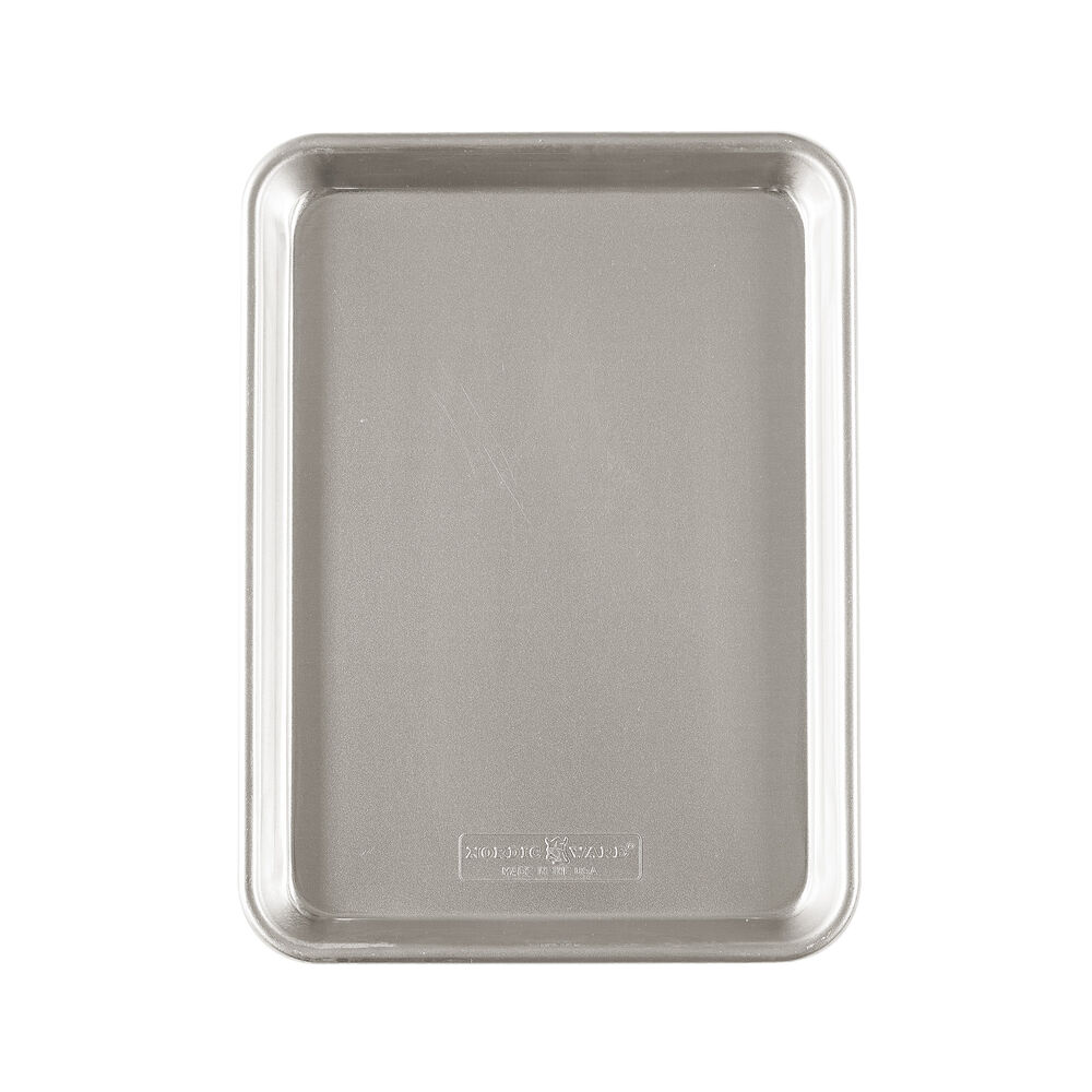 Nordic Ware Naturals Silver Quarter Sheet Pans, 6 Pack