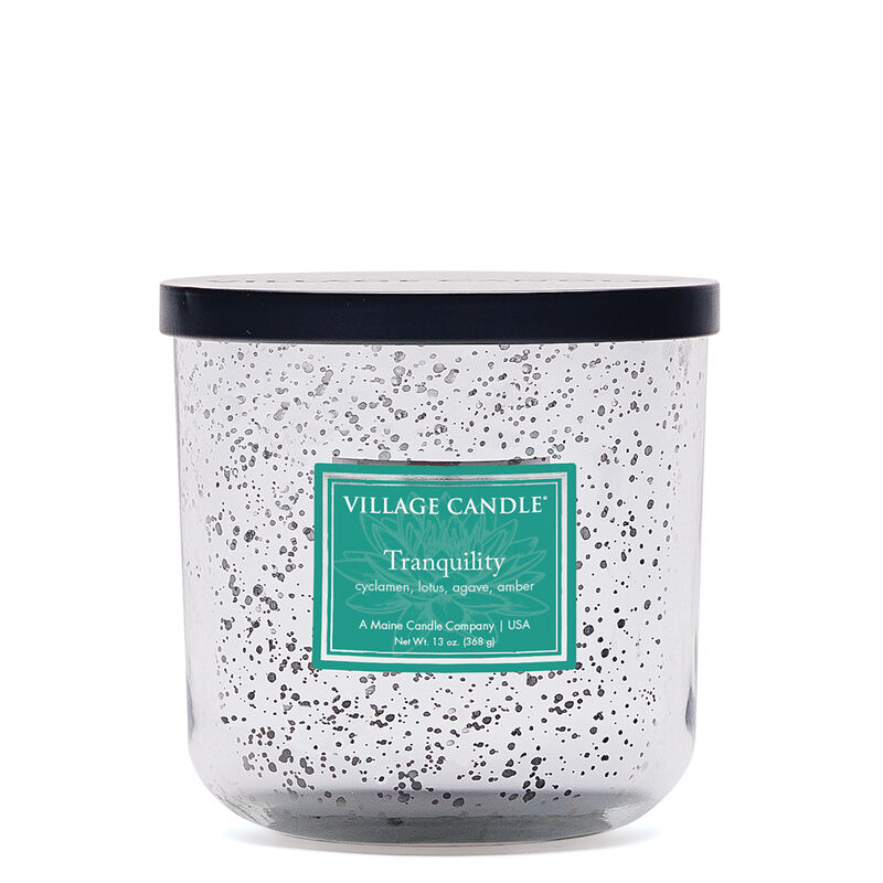 Tranquility Mercury Glass Candle