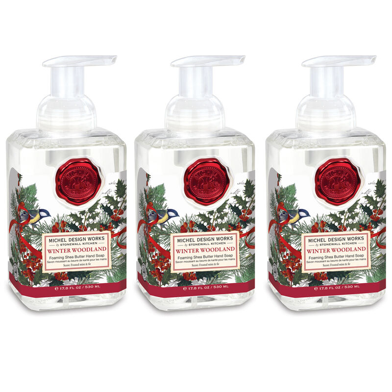 Winter Woodland Foaming Hand Soap 3-Pack