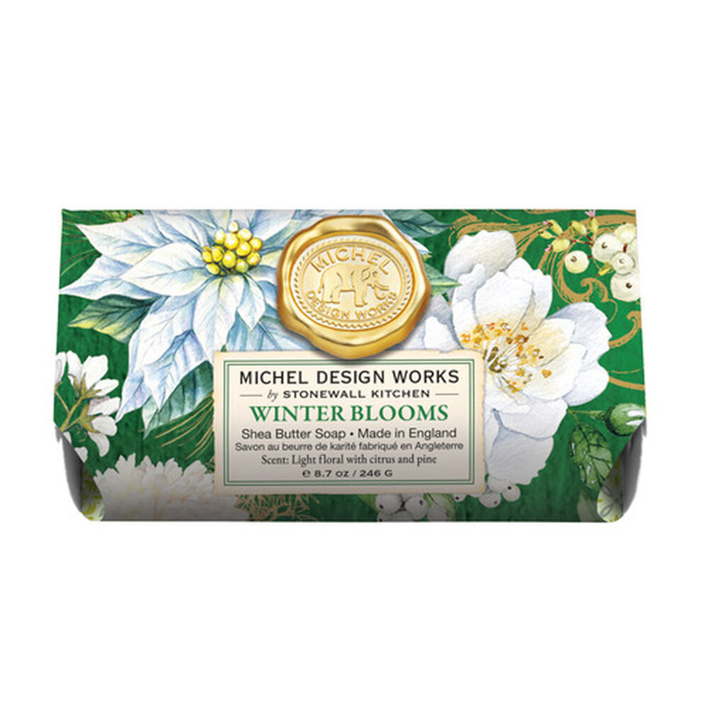 Winter Blooms Large Bath Soap Bar image number 0