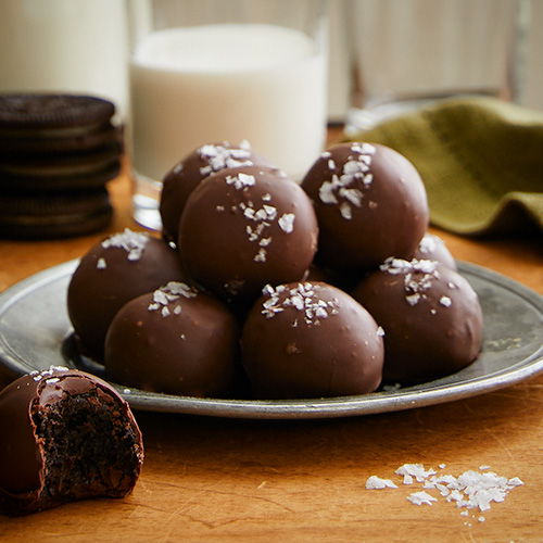 Chocolate Sea Salt Truffles Recipes Stonewall Kitchen