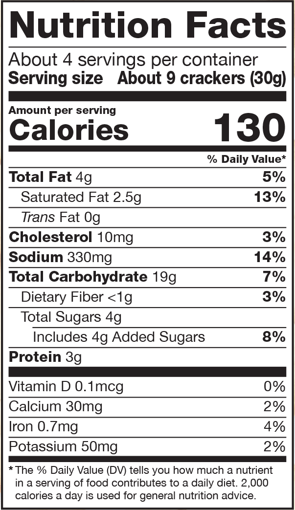 Product nutrion image