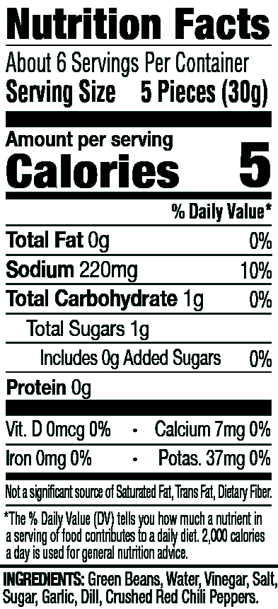 Product nutrion image