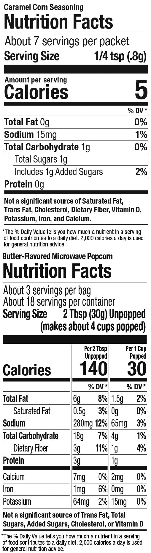 Product nutrion image