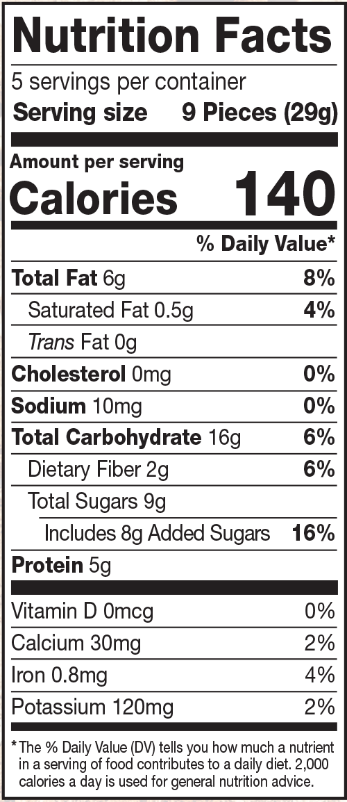 Product nutrion image