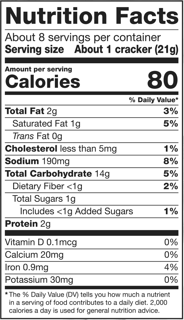 Product nutrion image