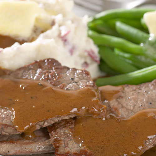 Pan Seared Steaks with Mustard Cream Sauce - Stonewall Kitchen