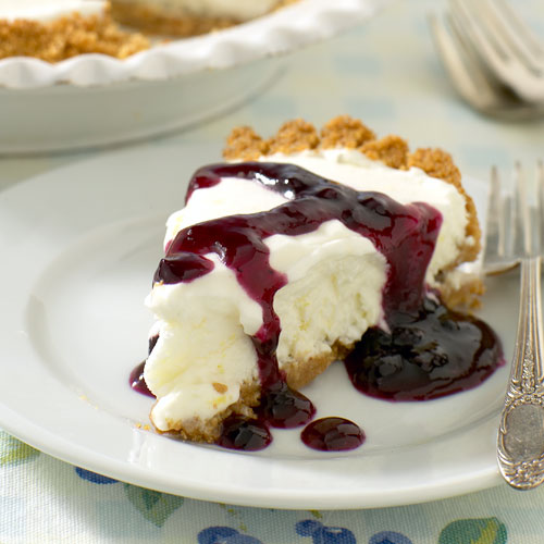 Lemon Cloud Pie with Blueberry Sauce - Stonewall Kitchen